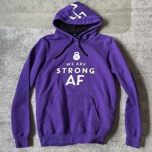 Purple Anytime fitness Hoodie
